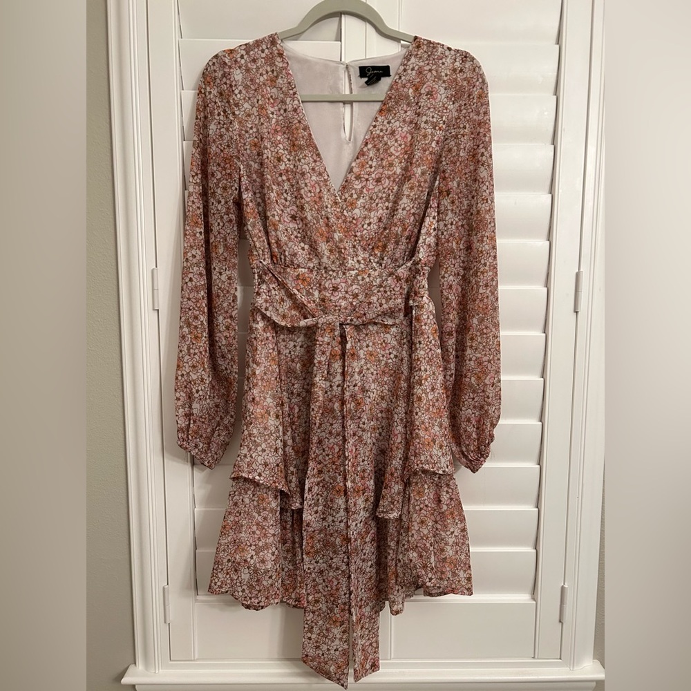Japna Long Sleeve Floral Dress
